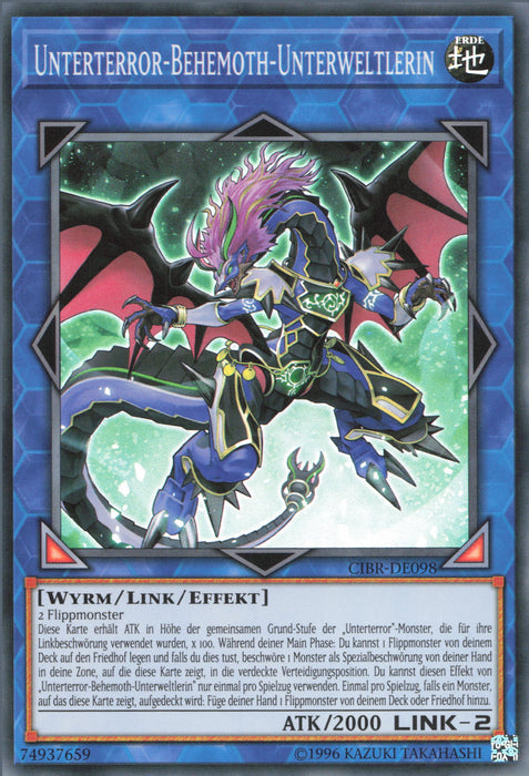 Unterterror-Behemoth-Unterweltlerin CIBR-DE098 Super Rare