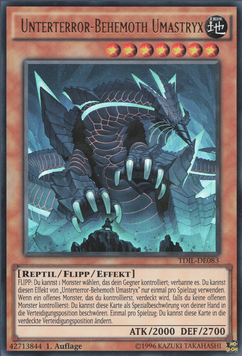 Unterterror-Behemoth Umastryx TDIL-DE083 Ultra Rare