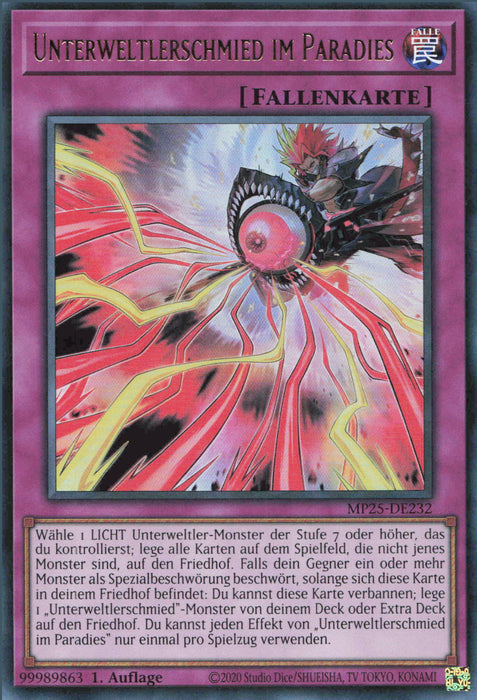 Unterweltlerschmied im Paradies MP25-DE232 Ultra Rare Deutsch
