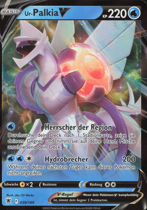 Ur-Palkia V ASR-039 Ultra Rare Deutsch