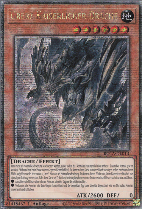 Urerz Kaiserlicher Drache (V.2) ROTA-DE013 Quarter Century Secret Rare Deutsch