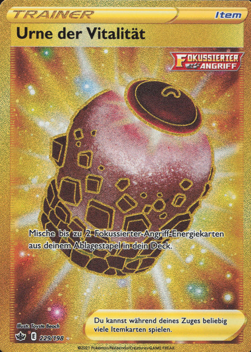 Urne der Vitalität CRE-229 Secret Rare Deutsch