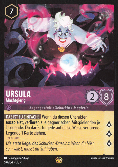 Ursula - Machtgierig 1TFC-059 Legendary Deutsch