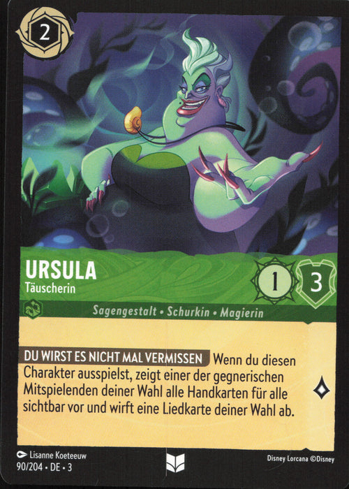 Ursula - Täuscherin 3INK-090 Uncommon Deutsch