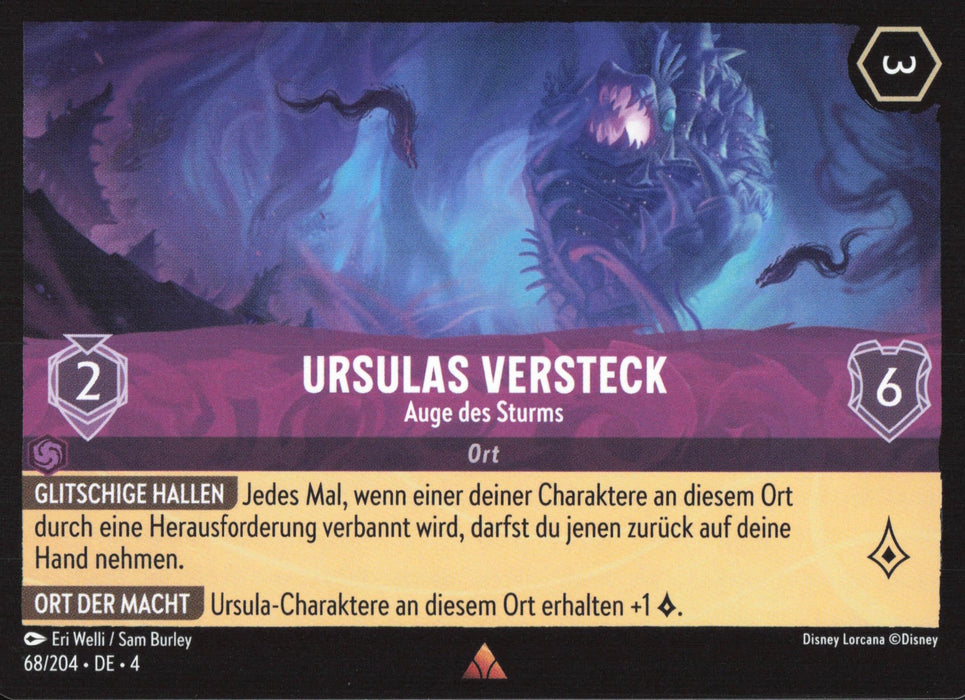 Ursulas Versteck - Auge des Sturms 4URS-068 Rare Deutsch