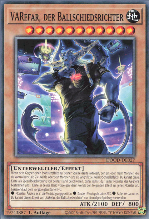 VARefar, der Ballschiedsrichter DOOD-DE027 Common Deutsch