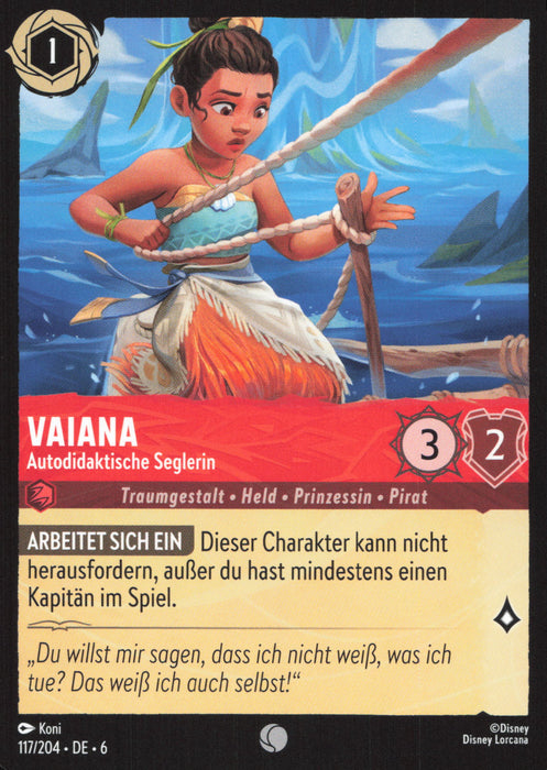 Vaiana - Autodidaktische Seglerin 6AZS-117 Common Deutsch