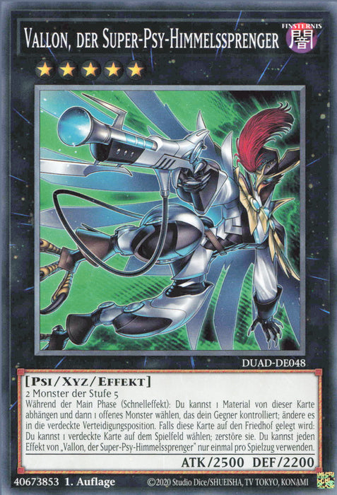 Vallon, der Super-Psy-Himmelssprenger DUAD-DE048 Common Deutsch