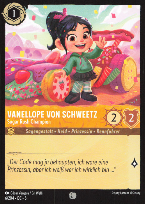 Vanellope von Schweetz - Sugar Rush Champion 5SSK-6 Common Deutsch