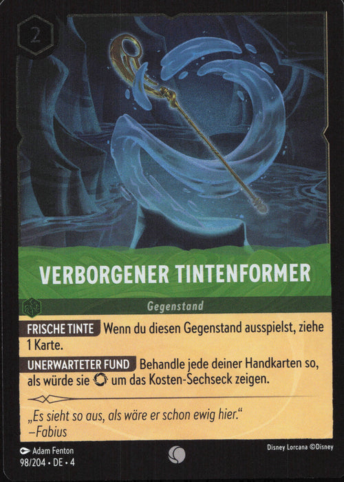 Verborgener Tintenformer 4URS-098 Common Deutsch