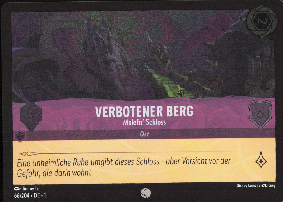 Verbotener Berg - Malefiz' Schloss 3INK-066 Common Deutsch