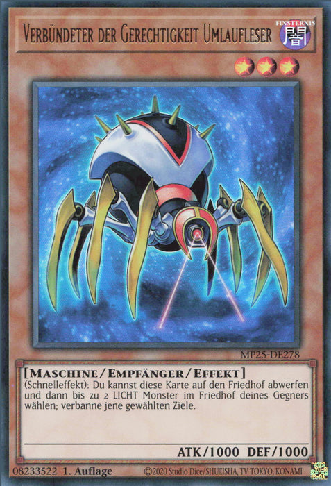 Verbündeter der Gerechtigkeit Umlaufleser MP25-DE278 Ultra Rare Deutsch