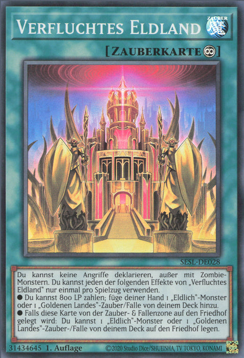 Verfluchtes Eldland SESL-DE028 Super Rare Deutsch