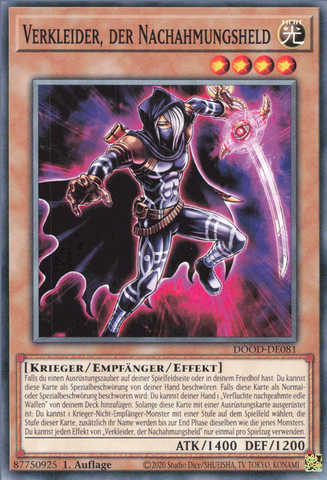 Verkleider, der Nachahmungsheld DOOD-DE081 Common Deutsch