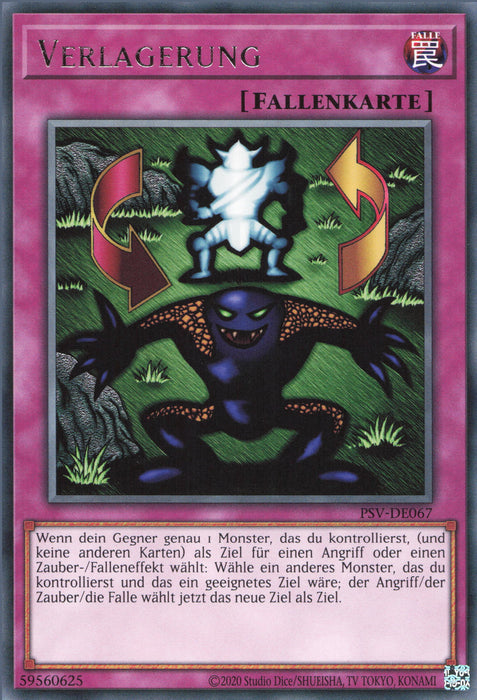 Verlagerung PSV-25TH-DE067 Rare Deutsch