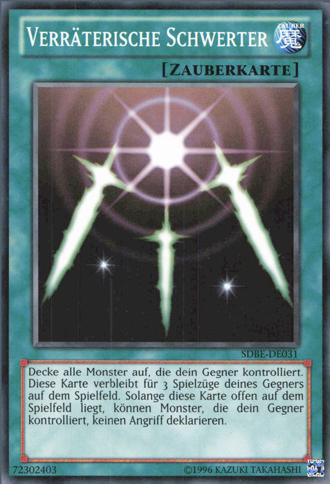 Verräterische Schwerter SDBE-DE031 Common Deutsch