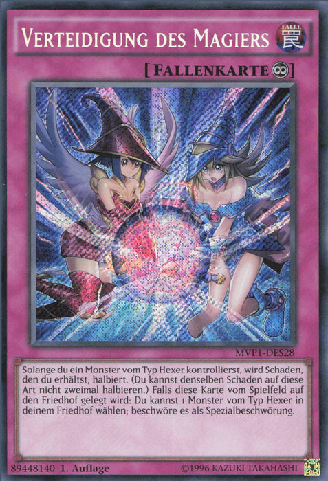 Verteidigung des Magiers (V.3) MVP1-DES28 Secret Rare Deutsch