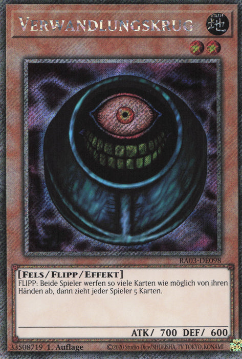 Verwandlungskrug (V.1) RA03-DE098 Platinum Secret Rare Deutsch
