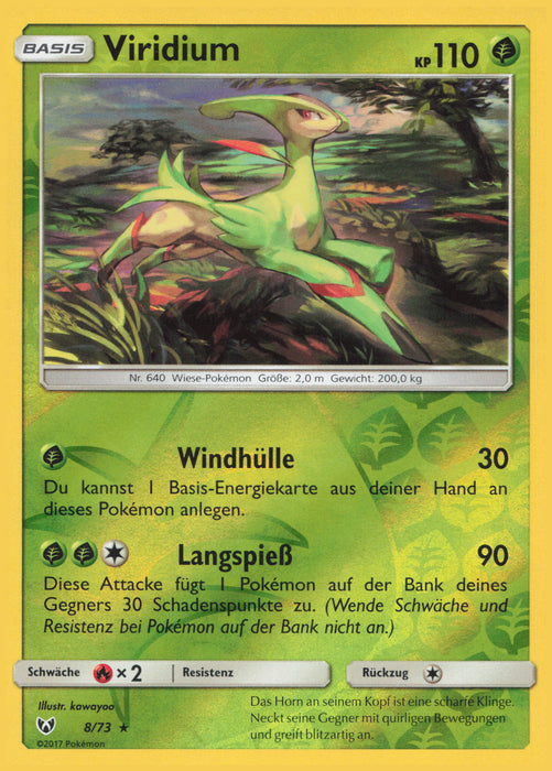 Viridium SLG-8 Holo Rare Deutsch