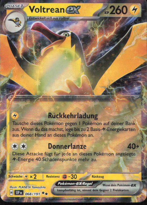 Voltrean ex SSP-068 Double Rare Deutsch
