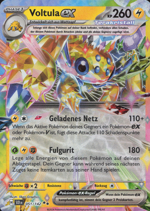Voltula ex SCR-051 Double Rare Deutsch