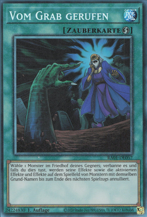 Vom Grab gerufen (V.6) RA01-DE057 Collectors Rare