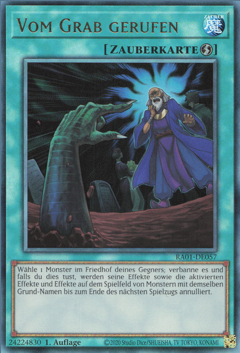 Vom Grab gerufen (V.7) RA01-DE057 Ultimate Rare