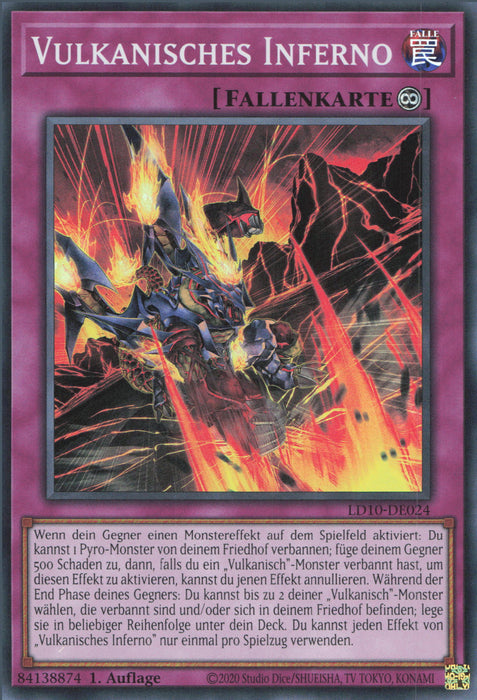 Vulkanisches Inferno LD10-DE024 Super Rare Deutsch