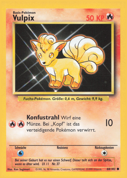 Vulpix BS-68 Common Deutsch