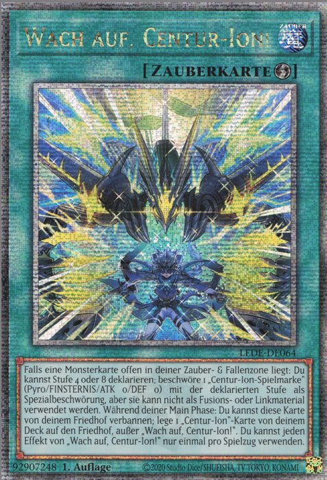 Wach auf, Centur-Ion! (V.2) LEDE-DE064 Quarter Century Secret Rare Deutsch