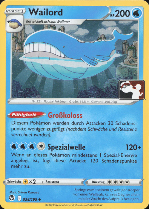 Wailord PPS3-SIT 038 Promo Deutsch