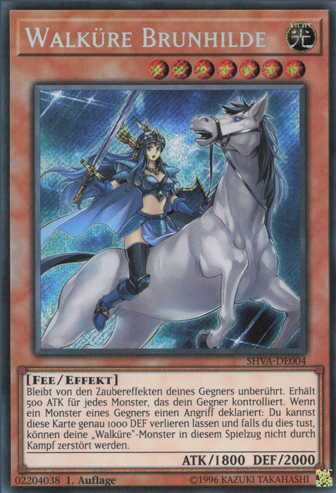 Walküre Brunhilde SHVA-DE004 Secret Rare