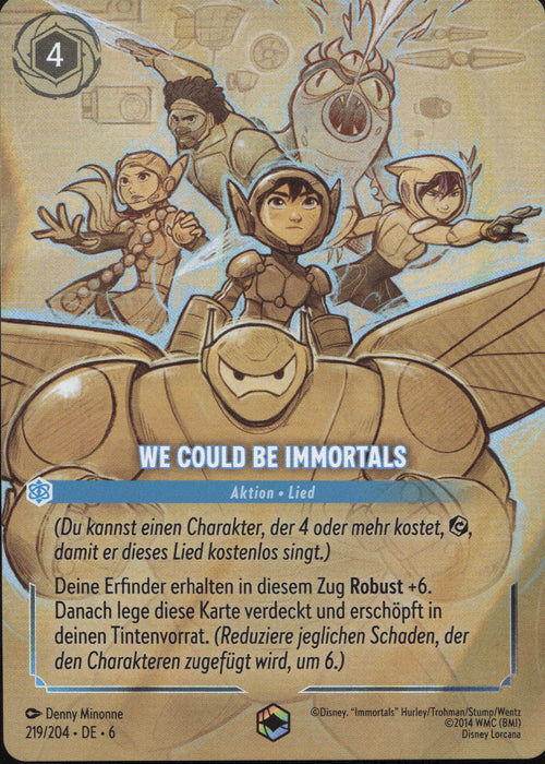 We Could Be Immortals (V.2) 6AZS-219 Enchanted Deutsch