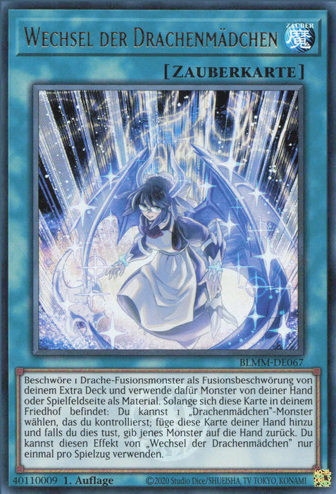 Wechsel der Drachenmädchen BLMM-DE067 Ultra Rare Deutsch
