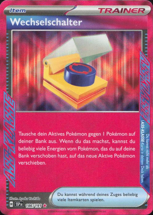 Wechselschalter SSP-186 ACE Rare Deutsch