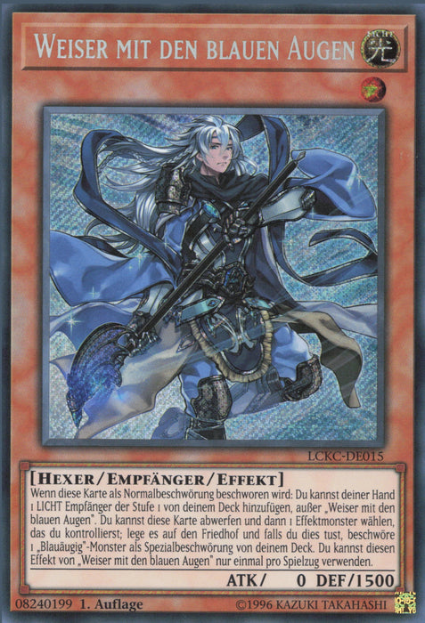 Weiser mit den blauen Augen LCKC-DE015 Secret Rare