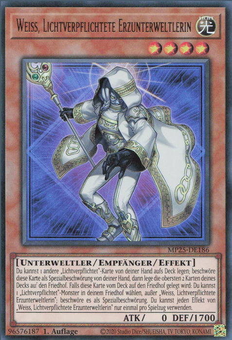 Weiss, Lichtverpflichtete Erzunterweltlerin MP25-DE186 Ultra Rare Deutsch