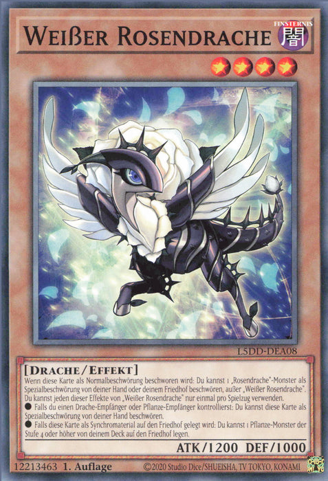 Weißer Rosendrache L5DD-DEA08 Common Deutsch