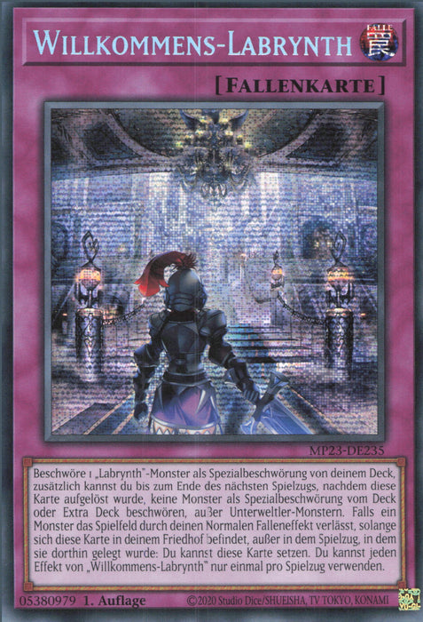 Willkommens-Labrynth MP23-DE235 Secret Rare