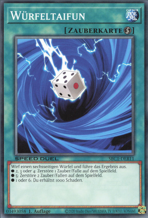 Würfeltaifun SBC1-DEB11 Common Deutsch
