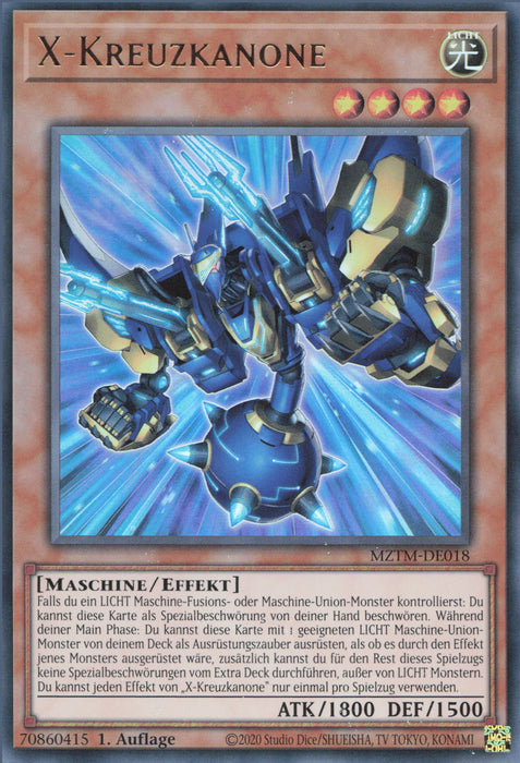 X-Kreuzkanone MZTM-DE018 Ultra Rare Deutsch