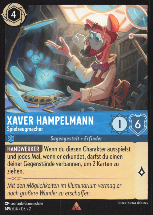 Xaver Hampelmann - Spielzeugmacher 2ROF-149 Rare Deutsch