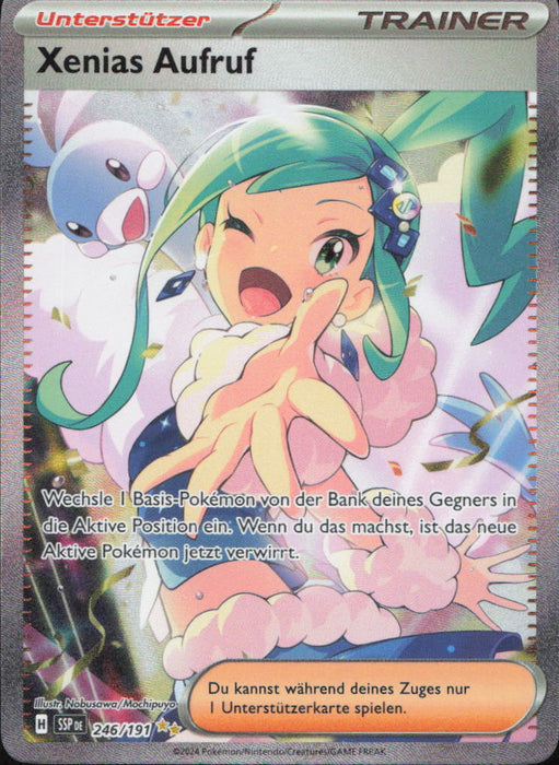 Xenias Aufruf SSP-246 Special Illustration Rare Deutsch