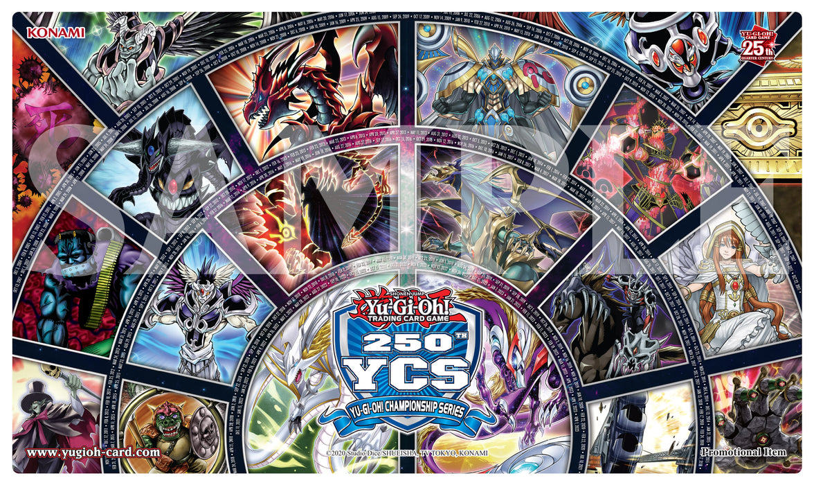 Yu-Gi-Oh! 250th YCS Participation Game Mat Spielmatte