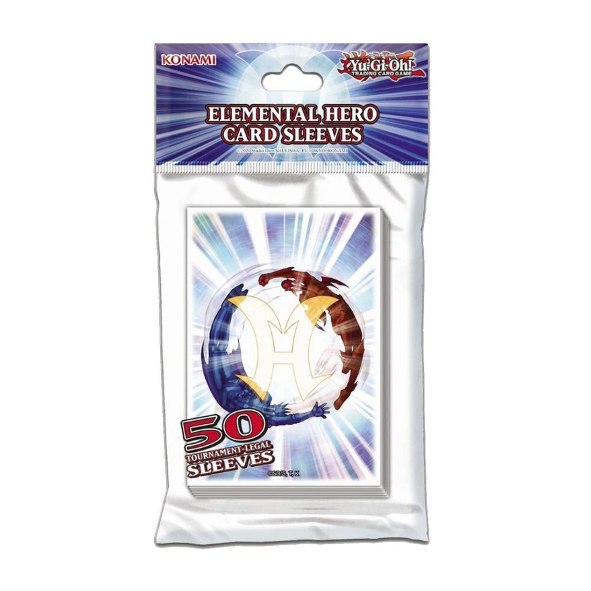 Yu-Gi-Oh! Kartenhüllen – Kaiba Design, 50 Stück, Schutzsleeves Für Sammelkarten
