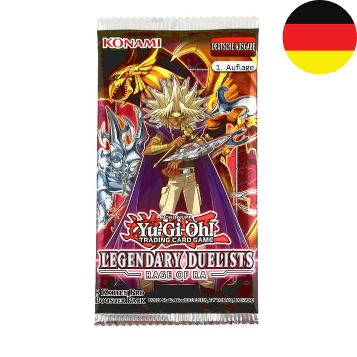 Yu-Gi-Oh! Booster Pack Legendary Duelists: Rage of Ra Deutsch