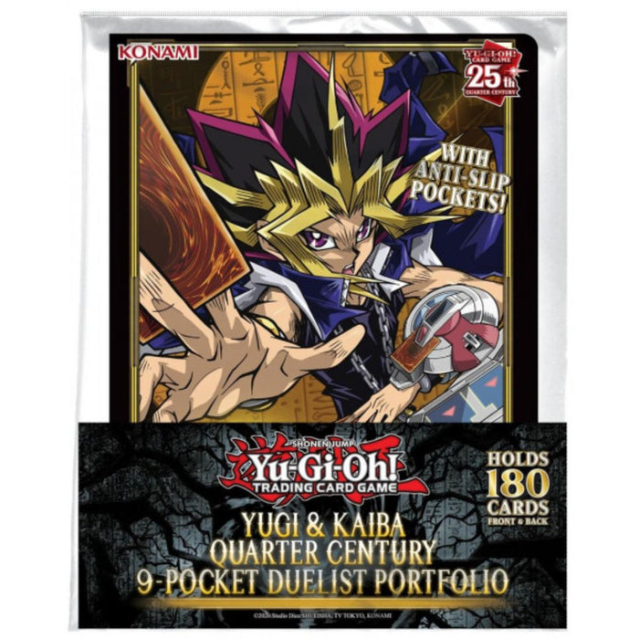 Yu-Gi-Oh! Yugi & Kaiba Quarter Century 9-Pocket Duelist Portfolio