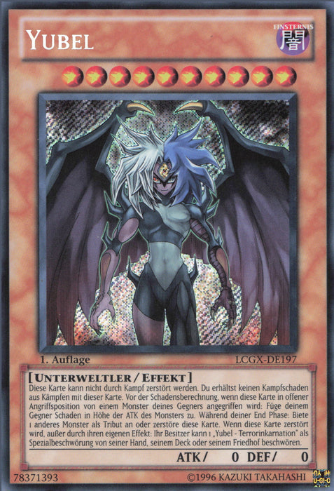 Yubel LCGX-DE197 Secret Rare Deutsch