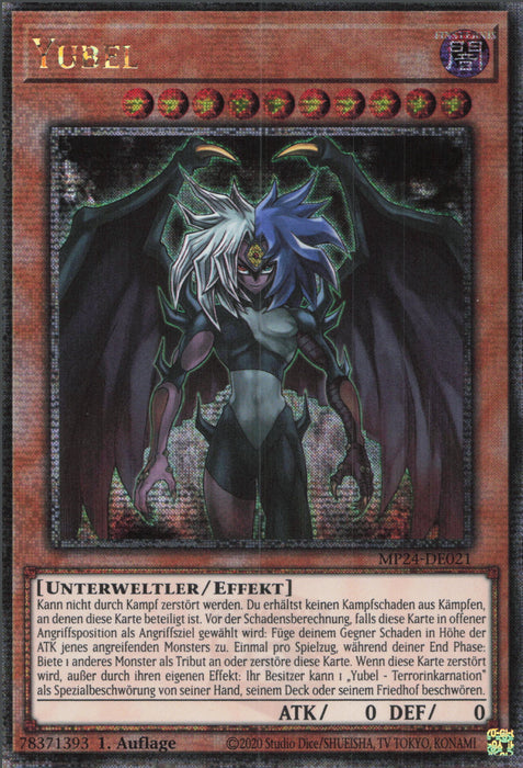 Yubel MP24-DE021 Quarter Century Secret Rare Deutsch