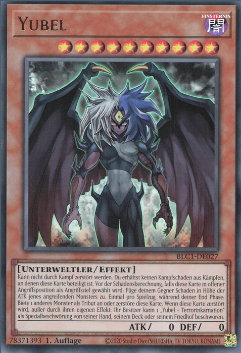 Yubel (V.1) BLC1-DE027 Ultra Rare Deutsch